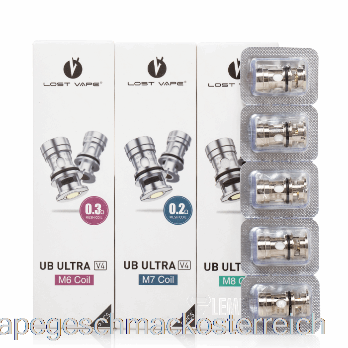 Lost Vape Ultra Boost Ersatzspulen [v2] 1,0 Ohm MTL Spulen Vape Geschmack